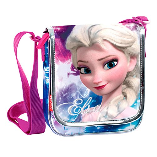 Disney 53775 Elsa Snow Queen Cross Body Bag, Multicoloured, 17 cm - Image 2