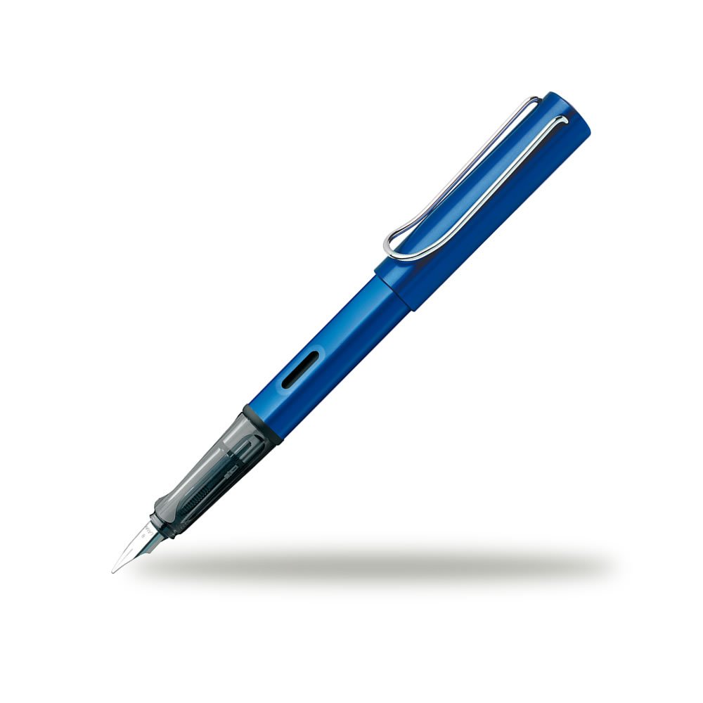 LAMY AL-star oceanblue, Fountain Pen with ergonomic grip & polished Left-Handed steel nib (LH) in size M