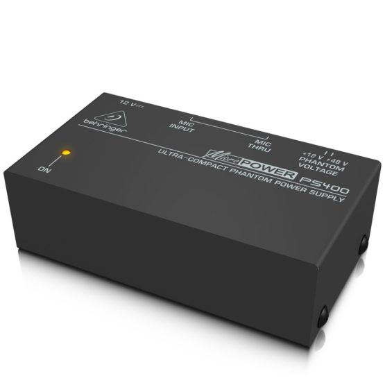 Behringer MICROPOWER PS400 Phantom Power Supply - Image 4