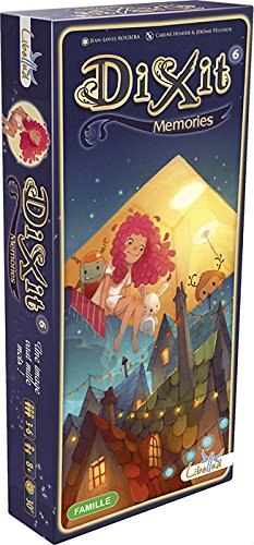 Asmodee - Dixit 6 Memories, Expansion Board Game, Italian Edition, 8010, Multi-coloured, 4 x 12 x 27.5 cm