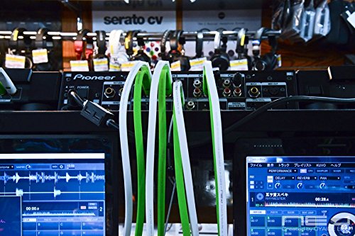 Neo by Oyaide d+ USB (Class B) - Hi-Speed and Durable Digital Cable for DJ’s, Musicians and Producers, Green, 19 cm - Image 4