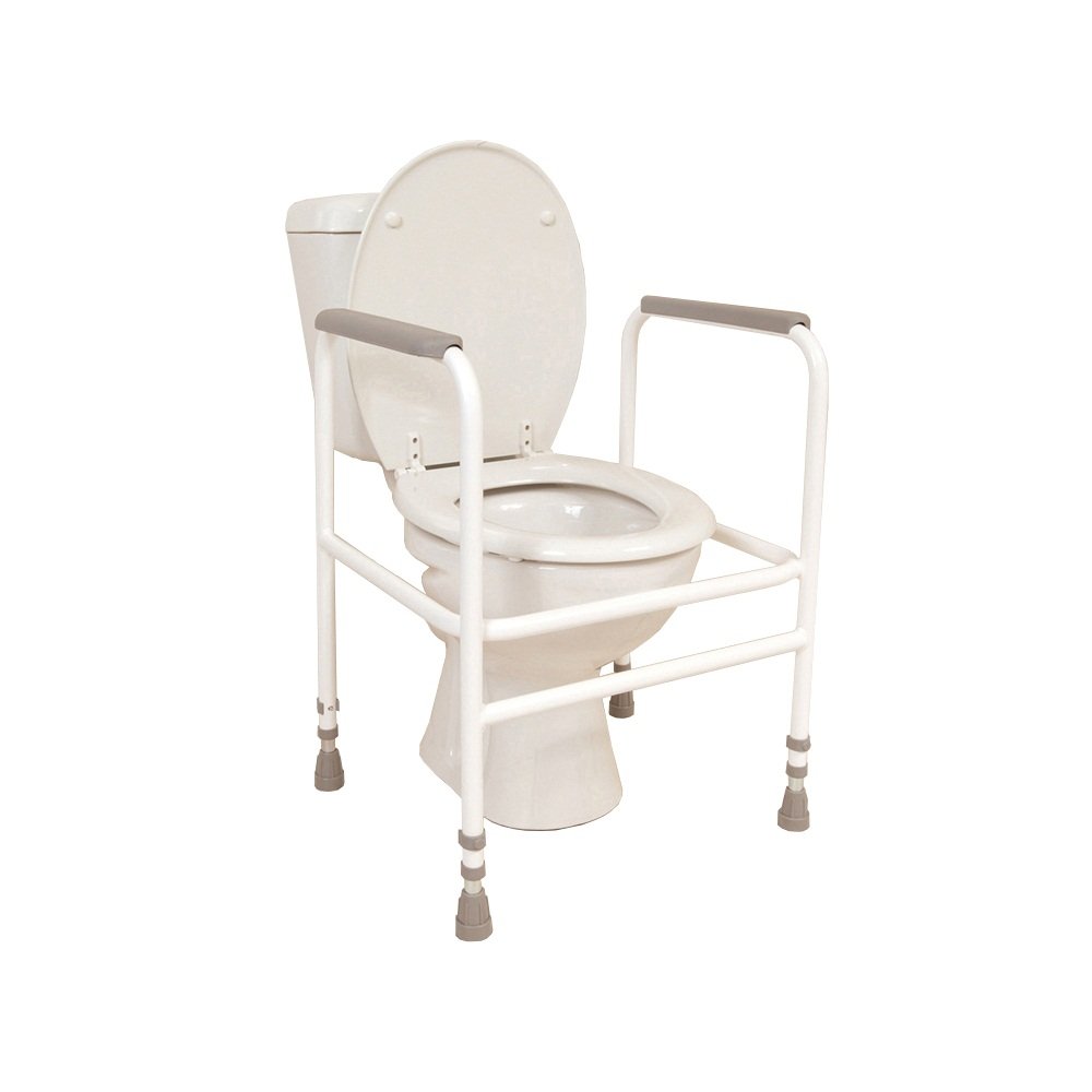 NRS Healthcare Toilet Frame M87203 , Height Adjustable (Eligible for VAT Relief in The UK) - Image 2