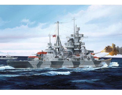 Trumpeter 1:700 - German Cruiser Admiral Hipper (1941), Various, 1/700 - Image 2
