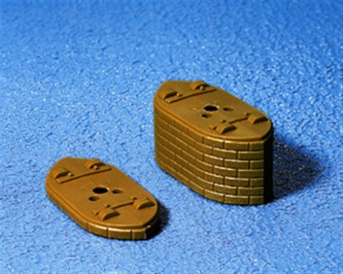 Noch 21400 30 mm High Bridge Piers Landscape Modelling, Multiple