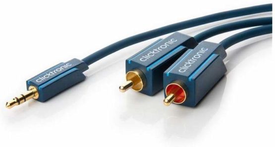 Clicktronic 70470 Casual MP3 Adapter Cable, 7.5m Length