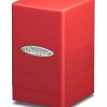 Ultra Pro  330574  DECKBOX Satin Tower C6 Card Game (Red)