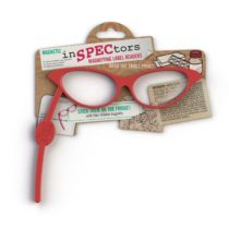 IF Inspectors Magnetic Label Reader Magnifier Glasses - Red 5035393919023