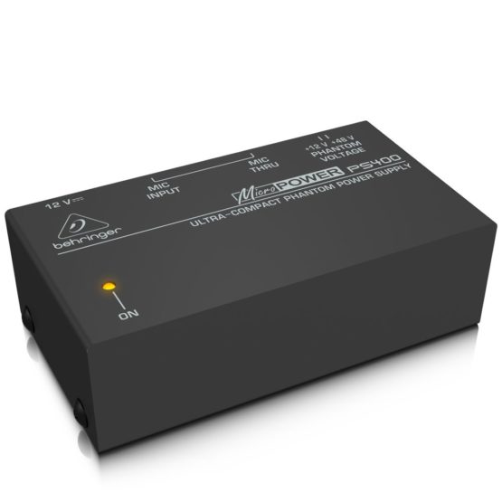 Behringer MICROPOWER PS400 Phantom Power Supply - Image 3