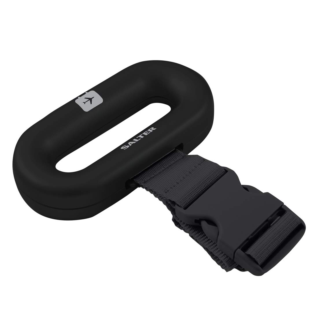 Salter Luggage Scale, Digital Suitcase Weighing Scales, Carry On Baggage Weight, Easy Grip Handle, 40kg / 88 lbs Capacity