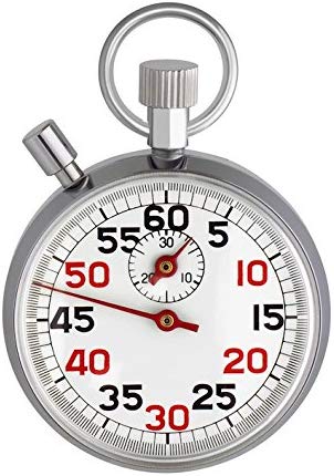 TFA Mechanical Stopwatch 38.1022, Grey, L 50 x B 17 x H 64 mm