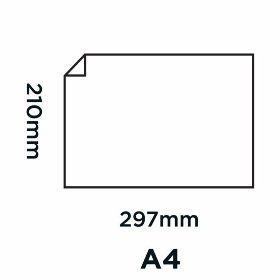 Blake Purely Everyday A4 210 x 297 mm 170 gsm Durable Indexing Filing Card (0750600) White - Pack of 200 - Image 2