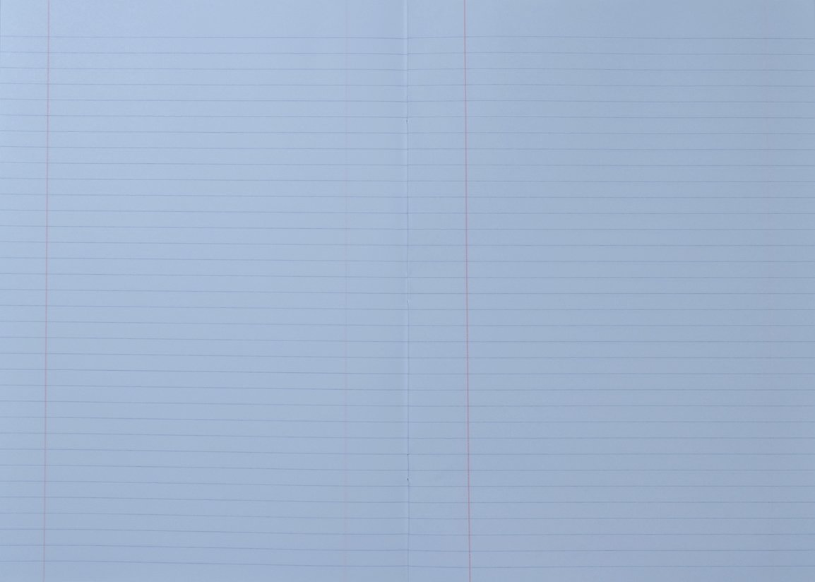 Rhino A4 Tinted Exercise Book, Light Blue Cover with Blue Coloured Paper, 10 Pack - Image 4
