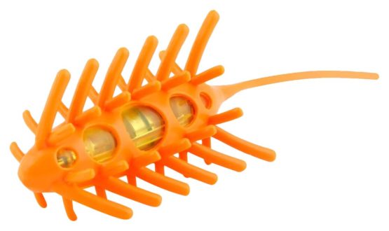 L'Chic Moto Mouse Cat Toy, Orange
