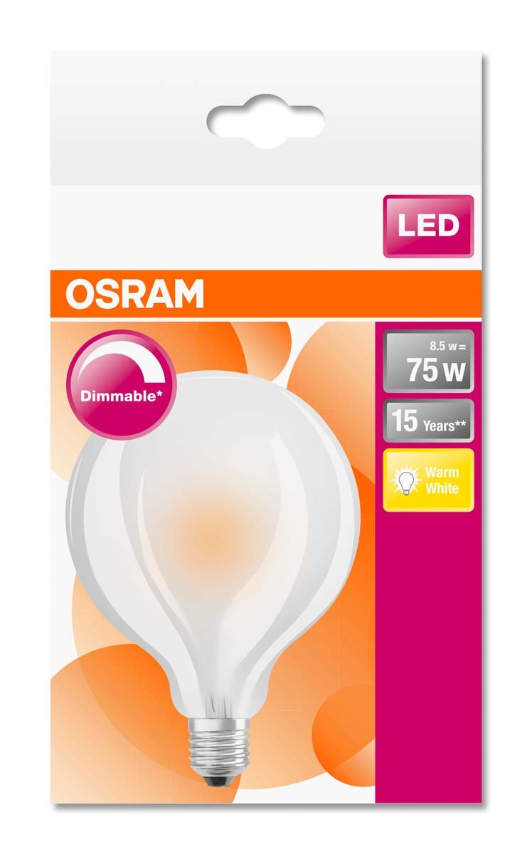Osram LED Light Bulb, White - Image 3