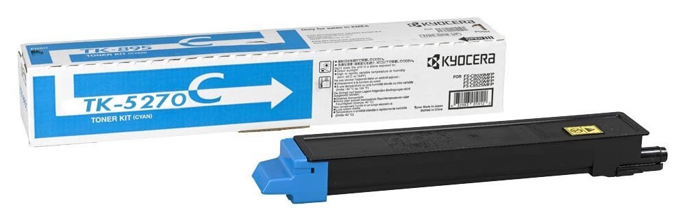 KYOCERA Toner Cartridge Cyan TK-5270C