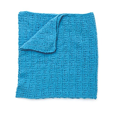 BERNAT Blanket Brights Big Ball Yarn-Busy Blue, Fibre: 100% Polyester, 300G - Image 4