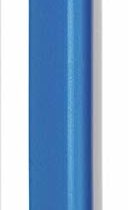 Durable Spine Bar A4 6 mm Blue | Pack of 100 Pieces | Ideal for Binding Unpunched Documents in Seconds | Holds Up-to 60 A4 Sheets