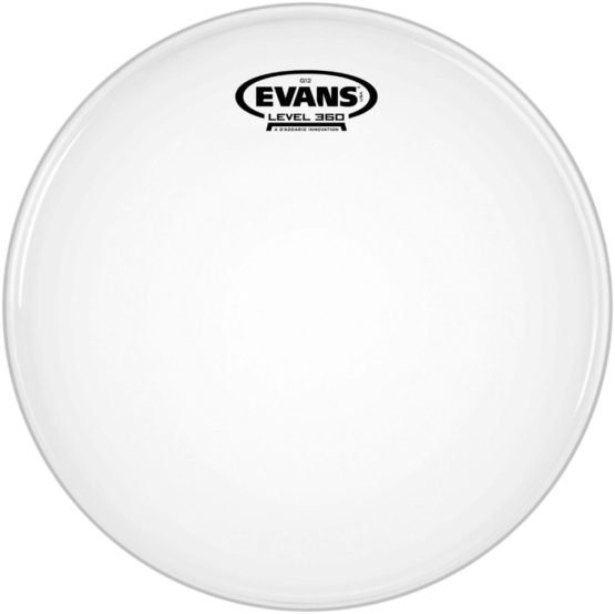 Evans 10 Inch G12 Coated Drum Head - White