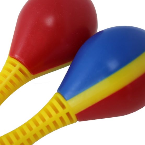 A-Star AP5101 Plastic Small Hands Maracas Blue and Red - Pair - 13cm Shaker, Educational Rhythm Instrument for Children - Image 4