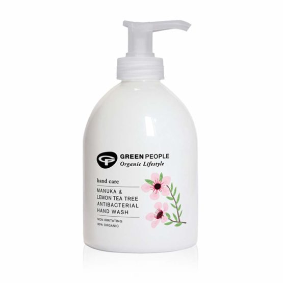Green People Manuka and Tea Tree Antibacterial Hand Wash, Lemon, 300 millilitre
