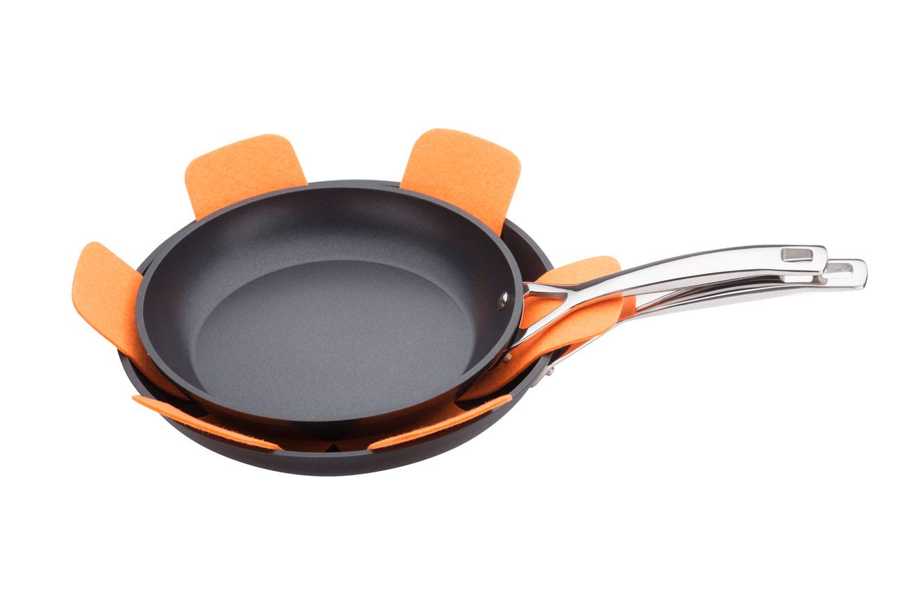Le Creuset Set of 3 Utensil protectors, Adapted for all types of casseroles Volcanic, 45901400900002, 41x41x0.04 cm - Image 4