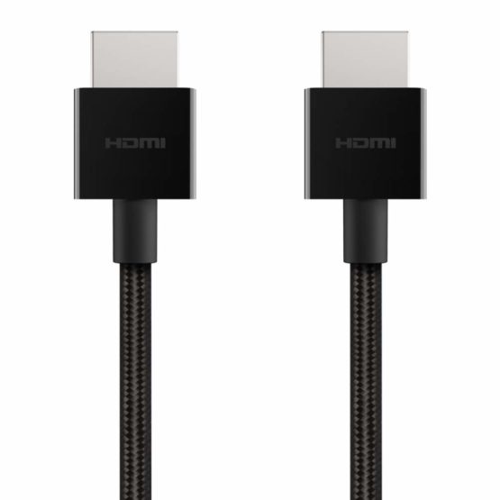 Belkin Ultra HD High Speed HDMI Cable (2018) – 6.6 ft/2 m 4K HDMI Cable, Supports 4K/120 Hz and 8K/60 Hz, Dolby Vision/HDR 10 Compatible, 48 Gbps
