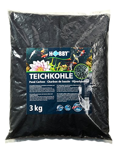 Hobby 20650 Pond Coal, 3 Kg for 5,000 l, black, 3 kg (1er Pack)