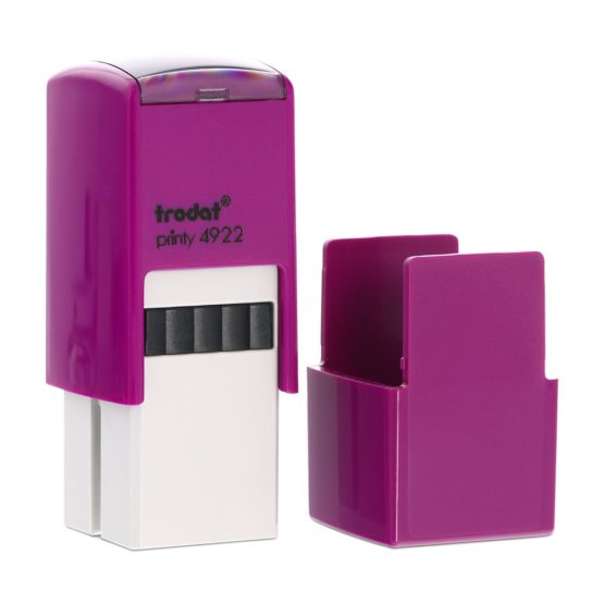 Trodat Printy 4922 Replacement Ink Pad - Red (Pack of 2) - Image 2