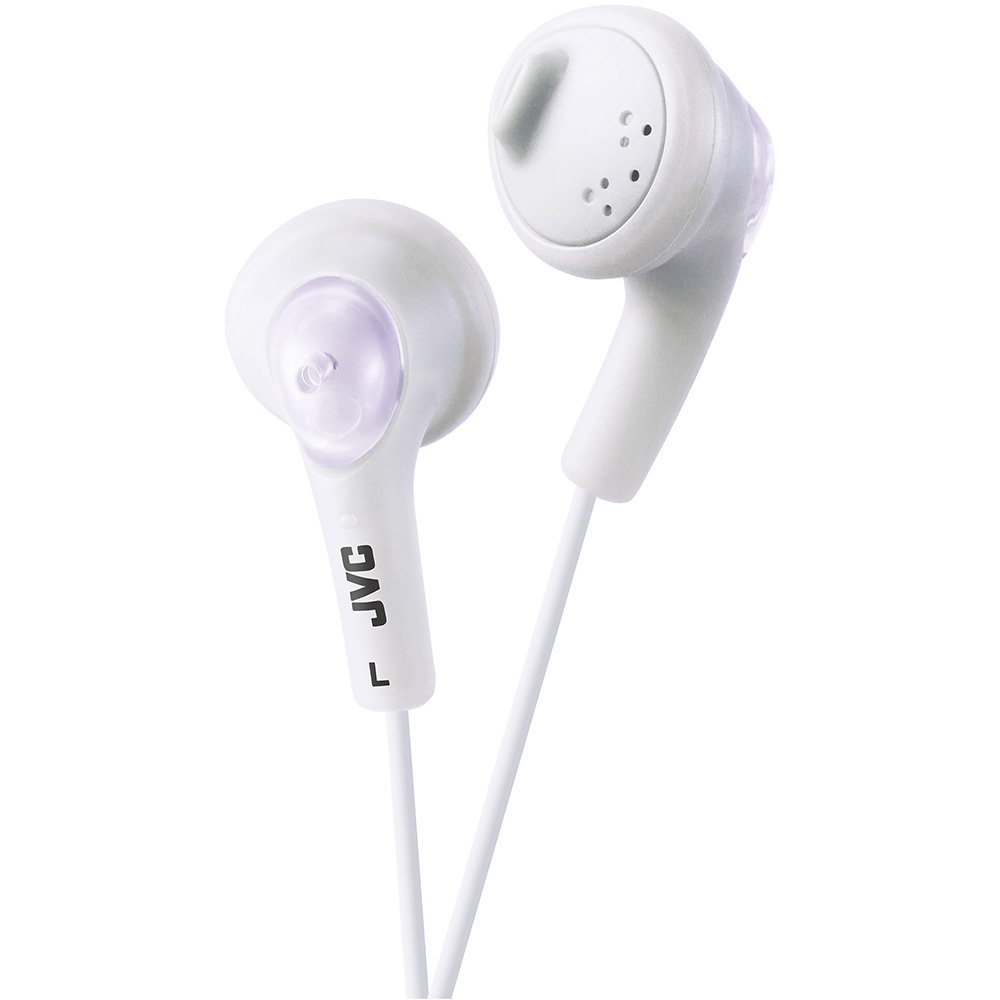 JVC HAF160W HAF160W Gumy Ear Bud Headphone White