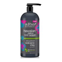 Alba Botanica Hawaiian Anti-pollution Volcanic Clay Body Wash, 100 g