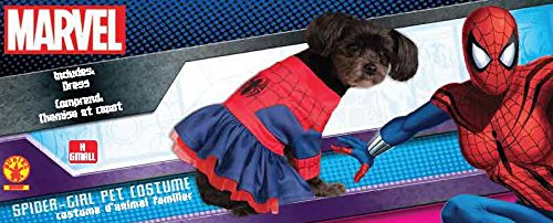 Rubie's Official Spider Girl Pet Dog Costume Halloween Halloween, Multicolor, Medium - Image 3