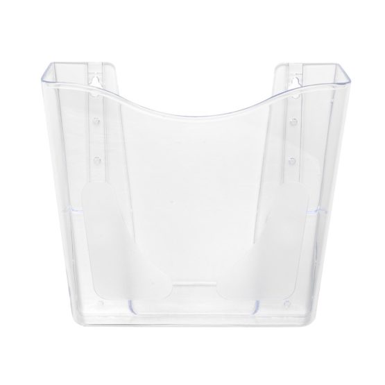 Deflecto CP078YTCRY A4 Portrait Literature File - Crystal - Image 2