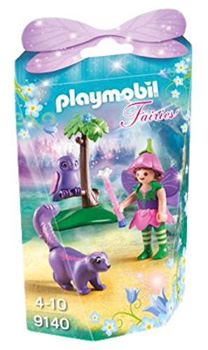 Playmobil 9140 FAiries Collectable FAiry Girl with Animal Friends, Fun Imaginative Role-Play, PlaySets Suitable for Children Ages 4+