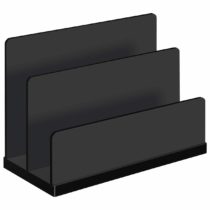 Wedo 633001 Office Letter Rack - Black