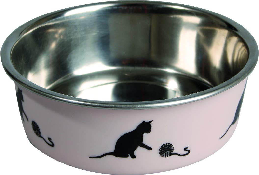 Karlie Cat Bowl 160 ml ø: 10 cm Light-pink, 10 cm (1er Pack)