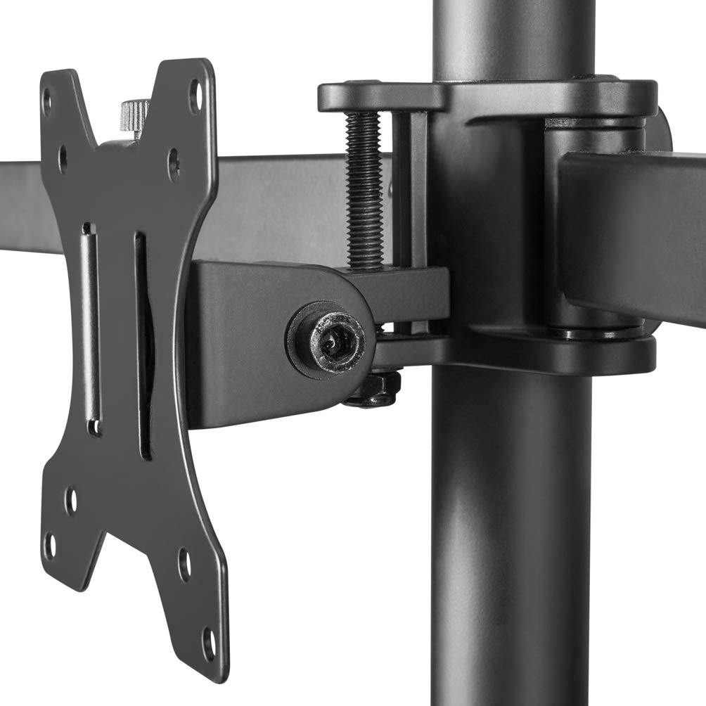 Bordsfäste Newstar Flat Screen Dual Desk Mount, 2 Skärmar 10-32" - Svart - View #8