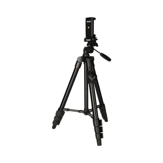 Rollei Smartphone Tripod Traveler I Ultra-light video tripod I up to 2kg payload I incl. tripod head I tripod bag I Bluetooth remote release I Black - Image 4