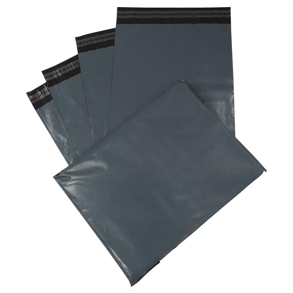 Triplast 10 x 14-Inch Plastic Mailing Postal Bag - Grey (Pack of 1000), 10" x 14"