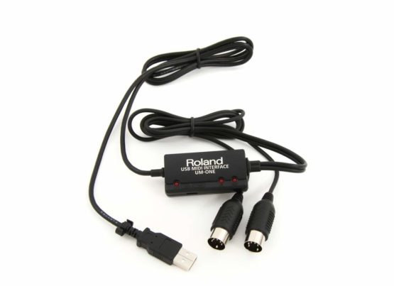 Roland Um-One Mk2 Usb Midi Interface, Usb Bus-Powered, Mac/Pc/Ipad/Apple Ipad Camera Connection Kit Compatible - Image 3