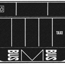 Noch 60718 22 x 14 cm Car Park Asphalt Landscape Modelling (2-Piece)