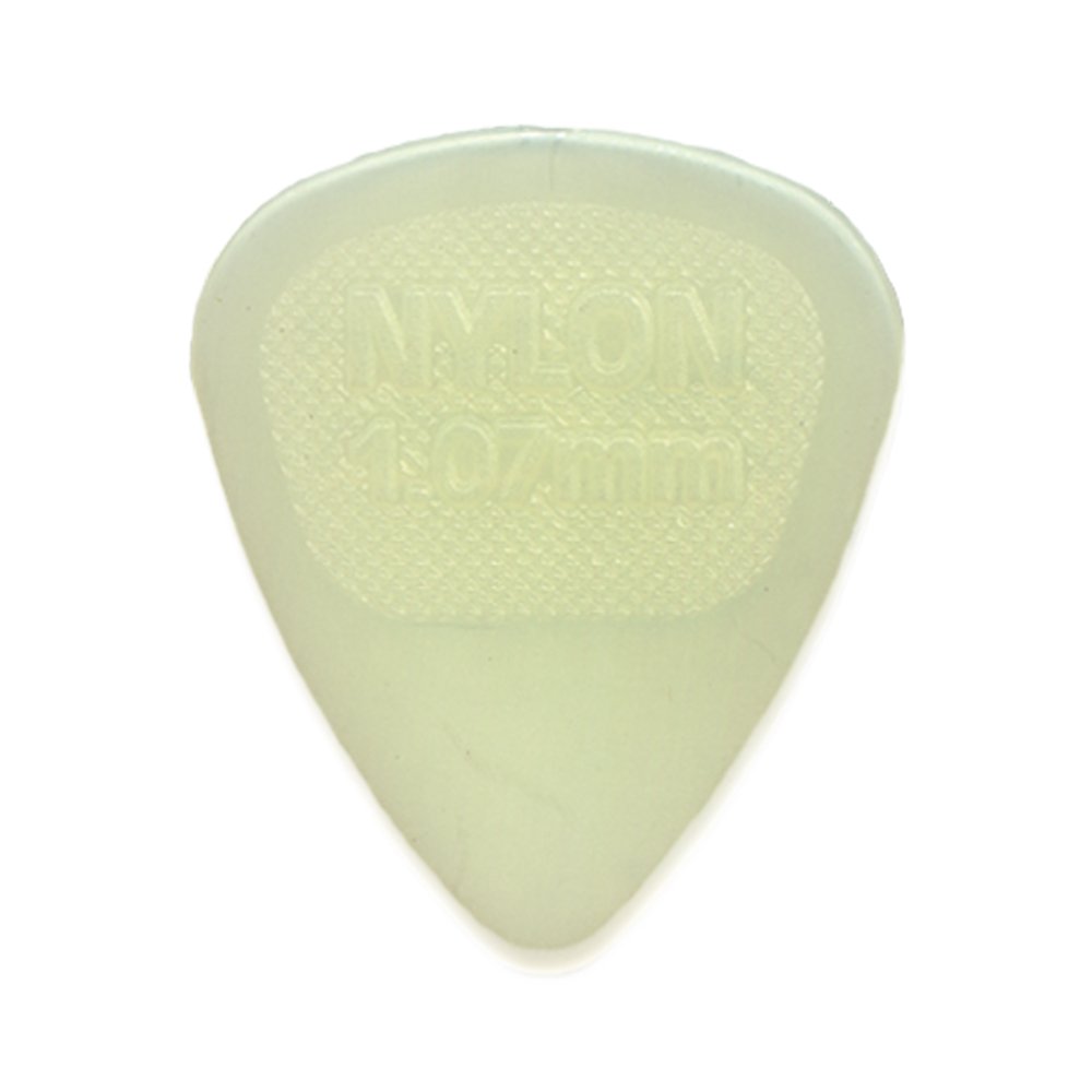 Jim Dunlop 446R1.07 Guitar Picks, 1.07 mm, Glow