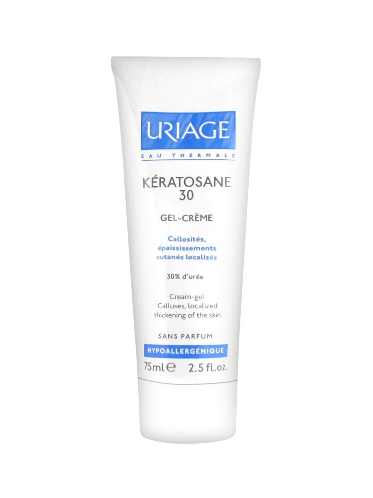 Uriage Keratosane 30 Cream Gel, 75 ml, (Pack of 1), 75 ml (Pack of 1)