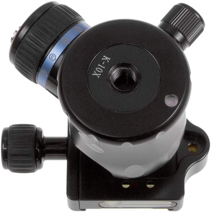 SIRUI K-10X Aluminium Tripod Ball Head 360° Rotating Panoramic Ballhead with TY-50X Arca Swiss Quick Release Plate and Bubble Level for Tripod Monopod DSLR Camera Load Capacity up to 20KG - Image 4