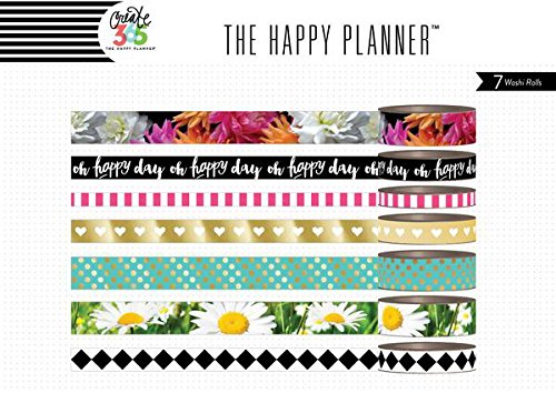 Me and My Big Ideas Create 365 Washi Tape -Picture Quote, Multicolor, 5.08x5.08x13.33 cm - Image 2