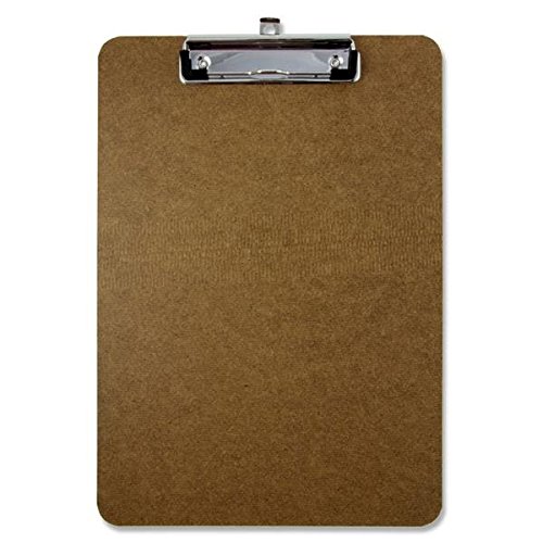 Premier Stationery H2759312 Premier Depot A4 Wooden Clip Board, Brown