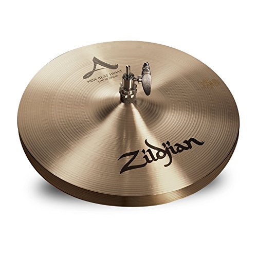 Zildjian A Zildjian Series - 12 Inch New Beat Hi-Hat Cymbals - Pair, Bronze, 12"