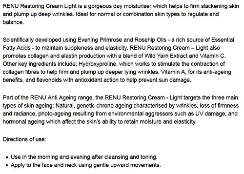 RENU Restoring Cream Light 50ml, 50 ml (Pack of 1) - Image 2