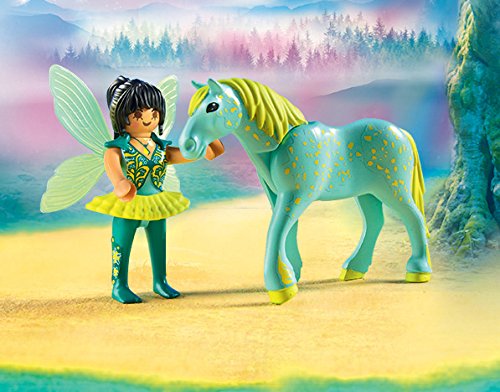 PlayMOBIL 9137 FAiries Enchanted FAiry with Horse, Fun Imaginative Role-Play, PlaySets Suitable for Children Ages 4+ - Image 4