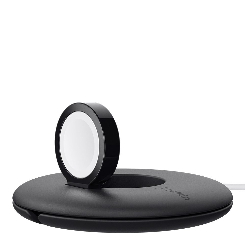 Belkin Travel Stand for Apple Watch Series SE 7, 6, 5, 4, 3, 2, 1 (Charging Cable Sold Separately), Black