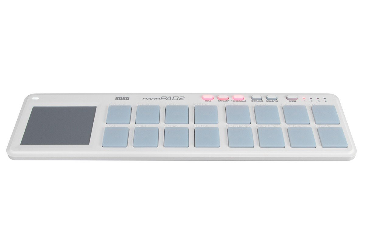 Korg - nanoPAD2 - Slimline USB MIDI 16-Pad Controller - White, Einheitsgröße - Image 2